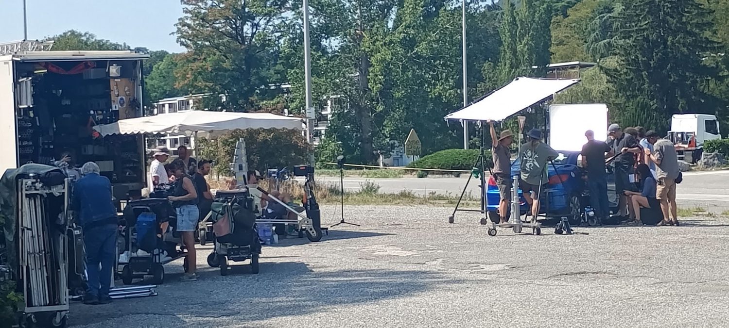 Tournage de film au Château de Savoie, Montmélian